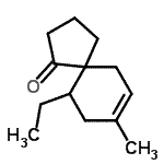 CAS#: 678981-08-3, 10-Ethyl-8-methylspiro[4.5]dec-7-en-1-one