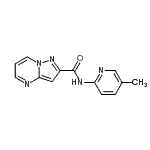 CAS#: 678984-00-4, N-(5-Methyl-2-pyridinyl)pyrazolo[1,5-a]pyrimidine-2-carboxamide