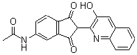 CAS#: 67905-54-8, N-[2,3-Dihydro-2-(3-Hydroxy-2-Quinolinyl)-1,3-Dioxo-1H-Inden-5-Yl]-Acetamide