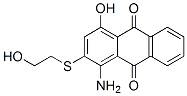 CAS 登录号：67923-48-2， 1-氨基-4-羟基-2-[(2-羟基乙基)硫代]蒽醌