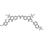 CAS#: 67923-64-2, 6-[(2E)-2-{6-[({(6E)-6-[(2,4-Dimethylphenyl)hydrazono]-5-oxo-7-sulfo-5,6-dihydro-2-naphthalenyl}carbamoyl)amino]-1-oxo-3-sulfo-2(1H)-naphthalenylidene}hydrazino]-2-naphthalenesulfonic acid