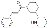 CAS#: 6793-63-1, 1,2,3,4-Tetrahydro-1-[(E)-1-Oxo-3-Phenyl-2-Propenyl]-5-(2-Piperidinyl)Pyridine