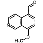 CAS#: 679434-44-7, 8-Methoxy-5-isoquinolinecarbaldehyde