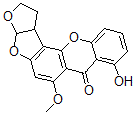 CAS#: 6795-16-0, 8-Hydroxy-6-methoxy-1,2,3aR,12cS-tetrahydro-7H-furo(3',2':4,5)furo(2,3-c)xanthen-7-one