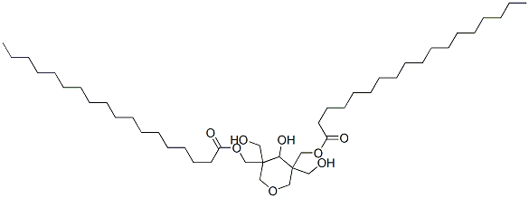 CAS#: 67953-14-4, Bis(Octadecanoic Acid)[[Tetrahydro-4-Hydroxy-3,5-Bis(Hydroxymethyl)-2H-Pyran]-3,5-Diyl]Bis(Methylene) Ester