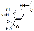 CAS 登录号：67969-89-5， 5-(乙酰氨基)-2-磺基偶氮苯氯化物
