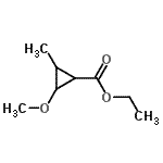 CAS#: 679816-73-0, Ethyl 2-methoxy-3-methylcyclopropanecarboxylate