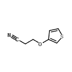 CAS#: 679838-89-2, 3-(3-Thienyloxy)propanenitrile