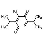 CAS#: 680186-33-8, 3-Hydroxy-2,5-diisopropyl-1,4-benzoquinone