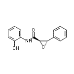 CAS#: 680231-46-3, (2R,3S)-N-(2-Hydroxyphenyl)-3-phenyl-2-oxiranecarboxamide