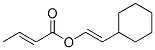 CAS#: 68039-68-9, 2-Cyclohexylvinyl 2-Butenoate