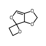 CAS#: 68051-81-0, 3aH-Spiro[furo[3,4-d][1,3]dioxole-4,2'-oxetane]