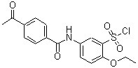 CAS#: 680618-04-6, 5-[(4-Acetylbenzoyl)amino]-2-ethoxybenzenesulfonyl chloride
