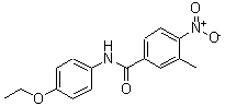 CAS#: 680618-07-9, N-(4-Ethoxyphenyl)-3-methyl-4-nitrobenzamide