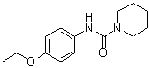 CAS 登录号：680618-11-5， N-(4-乙氧基苯基)-1-哌啶甲酰胺