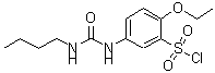 CAS#: 680618-18-2, 5-[(Butylcarbamoyl)amino]-2-ethoxybenzenesulfonyl chloride
