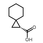 CAS#: 680618-96-6, (1R)-Spiro[2.5]octane-1-carboxylic acid