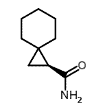 CAS#: 680619-58-3, (1S)-Spiro[2.5]octane-1-carboxamide