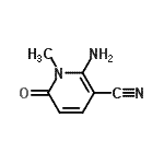 CAS#: 680619-76-5, 2-Amino-1-methyl-6-oxo-1,6-dihydro-3-pyridinecarbonitrile