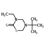 CAS 登录号：681218-07-5， 3-乙基-5-(2-甲基-2-丙基)-1,3,5-噻二嗪烷-2-硫酮