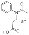 CAS 登录号：68123-42-2， 3-羧基乙基-2-甲基苯并恶唑鎓溴化物