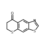 CAS#: 6813-46-3, 6,7-Dihydro-8H-Thiochromeno[6,7-D][1,3]Thiazol-8-One