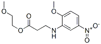 CAS#: 68133-25-5, 2-Methoxyethyl N-(2-Methoxy-5-Nitrophenyl)-beta-Alaninate