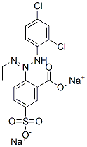 CAS#: 68133-31-3, Disodium 2-[3-(2,4-Dichlorophenyl)-1-Ethyltriazen-2-Yl]-5-Sulphonatobenzoate