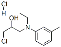 CAS 登录号：68133-39-1， 1-氯-3-(N-乙基间甲苯氨基)丙-2-醇盐酸盐