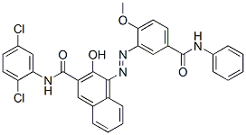 CAS#: 68133-42-6, N-(2,5-Dichlorophenyl)-3-Hydroxy-4-[[2-Methoxy-5-[(Phenylamino)Carbonyl]Phenyl]Azo]Naphthalene-2-Carboxamide