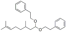 CAS#: 68140-52-3, 1,1'-[(3,7-Dimethyl-6-Octenylidene)Bis(Oxyethylene)]Bisbenzene