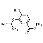 CAS#: 681465-85-0, Methyl 4-amino-3-isopropoxybenzoate