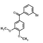 CAS#: 681469-97-6, (3-Bromophenyl)(3,4-dimethoxyphenyl)methanone