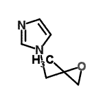 CAS#: 681483-41-0, 1-[(2-methyloxiran-2-yl)methyl]imidazole