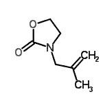 CAS#: 681483-44-3, 3-(2-Methyl-2-propen-1-yl)-1,3-oxazolidin-2-one
