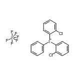 CAS#: 68156-03-6, Bis(2-chlorophenyl)(phenyl)sulfonium hexafluorophosphate