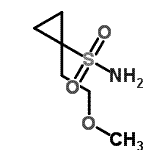 CAS#: 681808-70-8, 1-(2-methoxyethyl)cyclopropane-1-sulfonamide