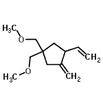 CAS#: 681856-37-1, 1,1-Bis(methoxymethyl)-3-methylene-4-vinylcyclopentane