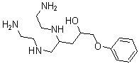 CAS#: 68187-28-0, 4,5-Bis(2-aminoethylamino)-1-(phenoxy)pentan-2-ol