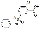 CAS#: 68189-34-4, 2-Chloro-5-[(Phenylamino)Sulphonyl]Benzoic Acid