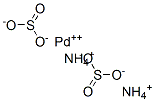 CAS 登录号：68191-10-6， 二亚硫酸二铵钯(2+)盐