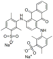 CAS#: 68214-05-1, Disodium 3-[[9,10-Dioxo-4-[(2,4,6-Trimethyl-3-Sulfonato-Phenyl)Amino]Anthracen-1-Yl]Amino]-2,4,6-Trimethyl-Benzenesulfonate