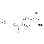CAS 登录号：68215-44-1， 2-氨基-1-(4-硝基苯基)乙醇盐酸盐