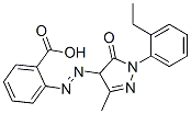 CAS#: 68227-57-6, 2-[[1-(2-Ethylphenyl)-4,5-Dihydro-3-Methyl-5-Oxo-1H-Pyrazol-4-Yl]Azo]Benzoic Acid