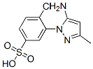 CAS 登录号：68227-68-9， 3-(5-氨基-3-甲基-1H-吡唑-1-基)-4-氯苯磺酸