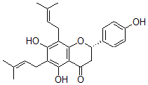 CAS 登录号：68236-11-3， 6,8-二异戊烯基柚皮素