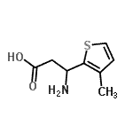 CAS#: 682802-96-6, 3-Amino-3-(3-methyl-2-thienyl)propanoic acid