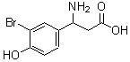 CAS 登录号：682804-40-6， 3-氨基-3-(3-溴-4-羟基-苯基)丙酸