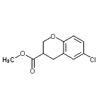 CAS#: 68281-66-3, Methyl 6-chloro-3-chromanecarboxylate