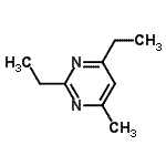 CAS#: 68290-89-1, 2,4-Diethyl-6-methylpyrimidine